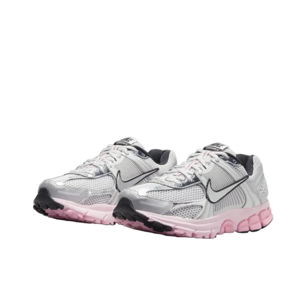 HF1877-001-Zoom Vomero 5 Women's Running Sneaker in Photon Dust Pink Foam