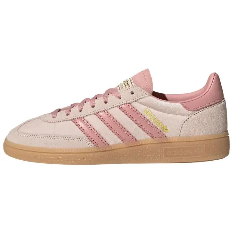 JR3645-Women's  Handball Spezial 'Wonder Quartz Wonder Mauve Gum' Suede Upper Sneaker