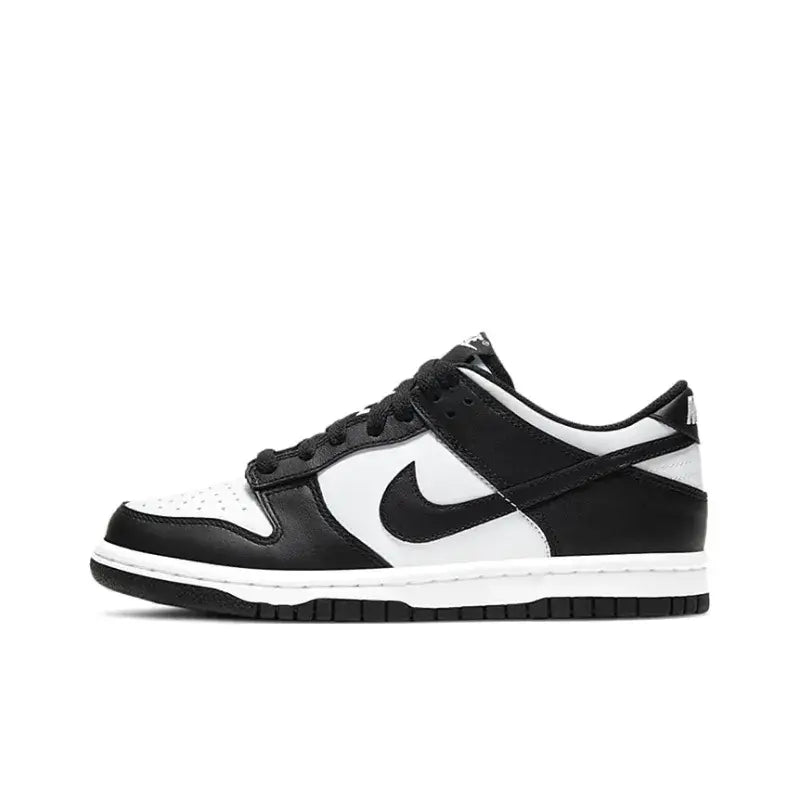 HF5441-010-Dunk Low Retro 'Panda' Leather Fashionable Casual Sneakers