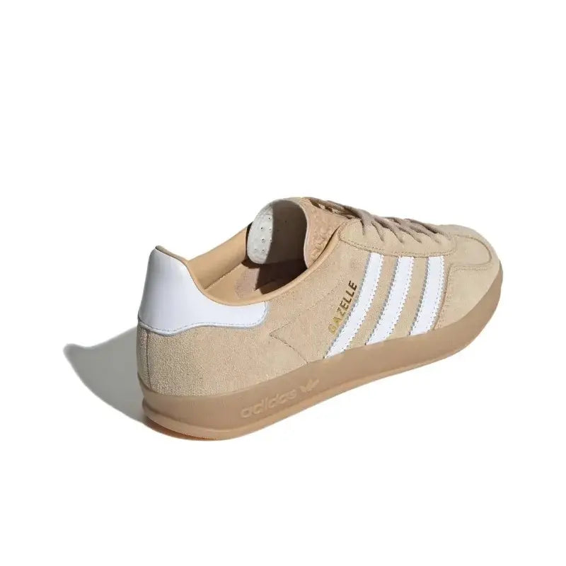 KI2177-Gazelle Retro Stripes Indoor Suede Athletic Shoes