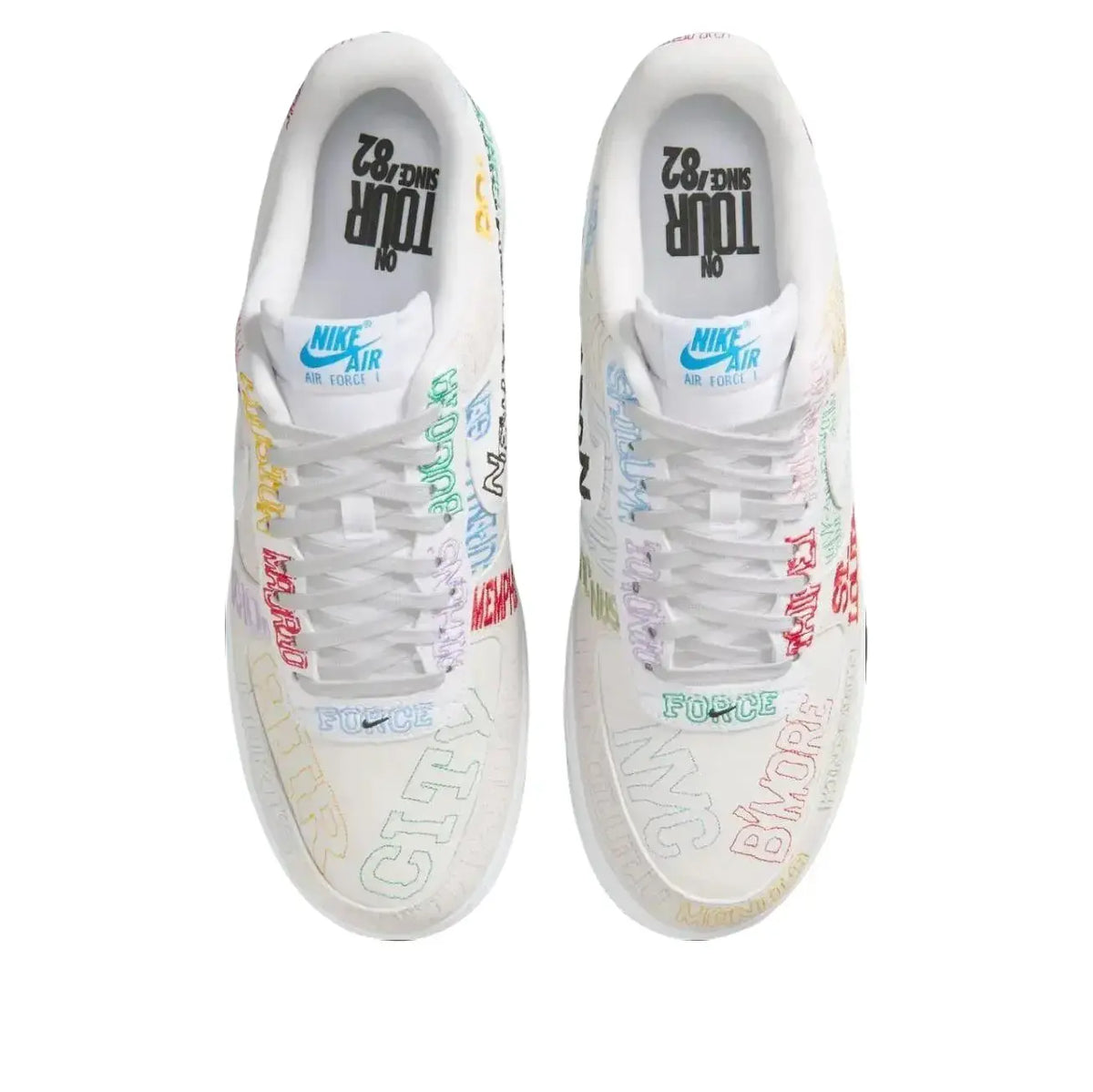 IO9739-100-Air Force 1 Low 'World Tour-White' Men's Classic Leather