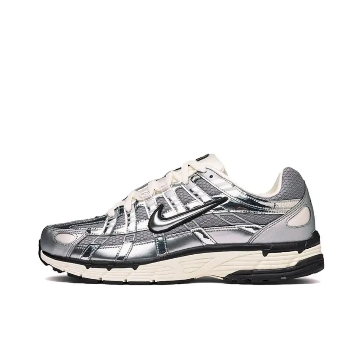 P6000-Metallic Silver' Athletic Shoes