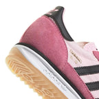SL72RS-Clear Black Pink Youth & Women¡¯s Casual Sneakers, Featuring a Retro