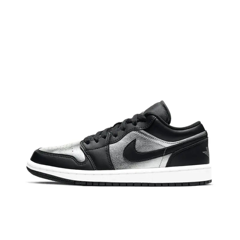DA5551-Air Jordan 1 Low SE Silver Toe Classic Sneakers
