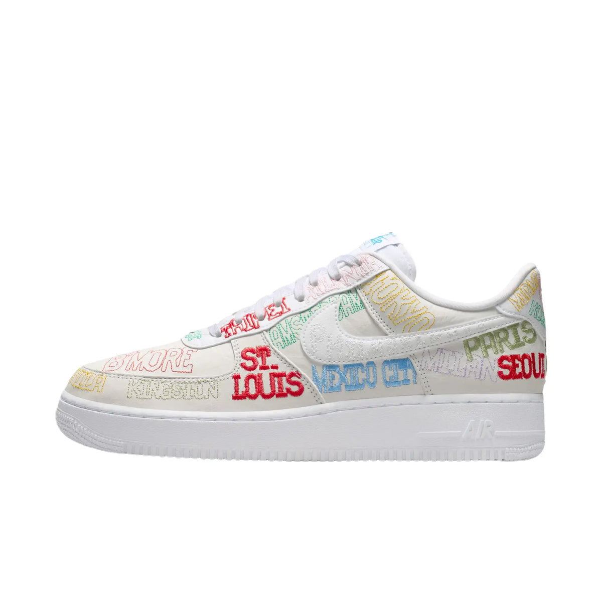 IO9739-100-Air Force 1 Low 'World Tour-White' Men's Classic Leather