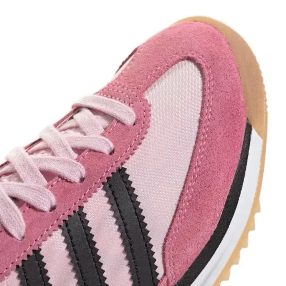 SL72RS-Clear Black Pink Youth & Women¡¯s Casual Sneakers, Featuring a Retro