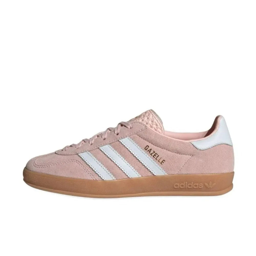 IH5484-Gazelle Vintage Soft Suede Sporty Low Top Closed Trainer Sneakers