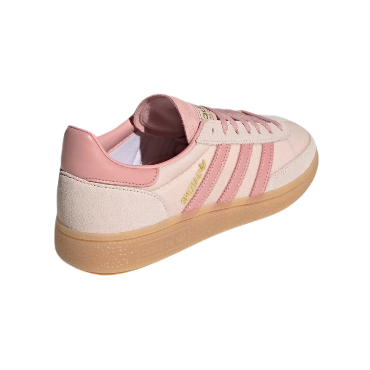 JR3645-Women's  Handball Spezial 'Wonder Quartz Wonder Mauve Gum' Suede Upper Sneaker