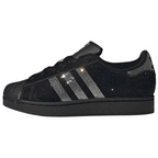 IH4200-Wmns Superstar Rhinestone Black Silver Classic Lightweight