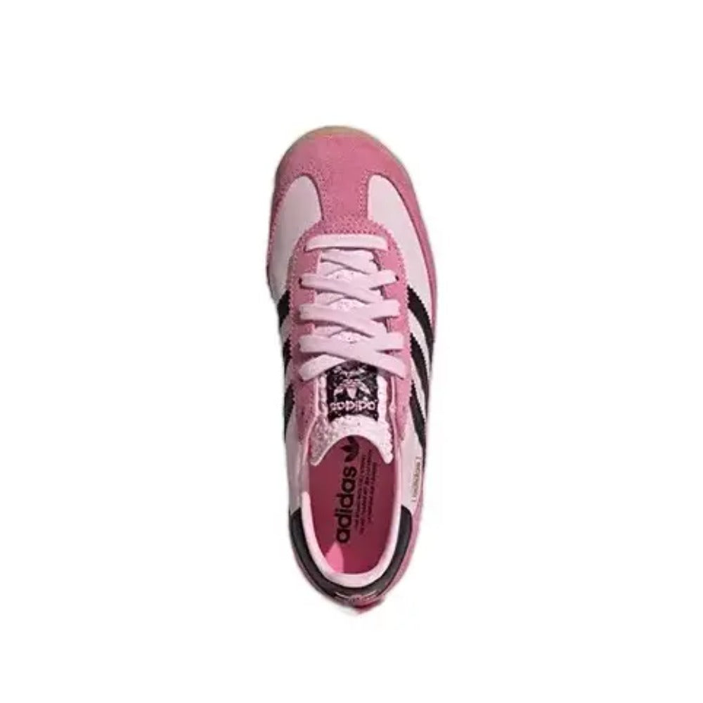 SL72RS-Clear Black Pink Youth & Women¡¯s Casual Sneakers, Featuring a Retro