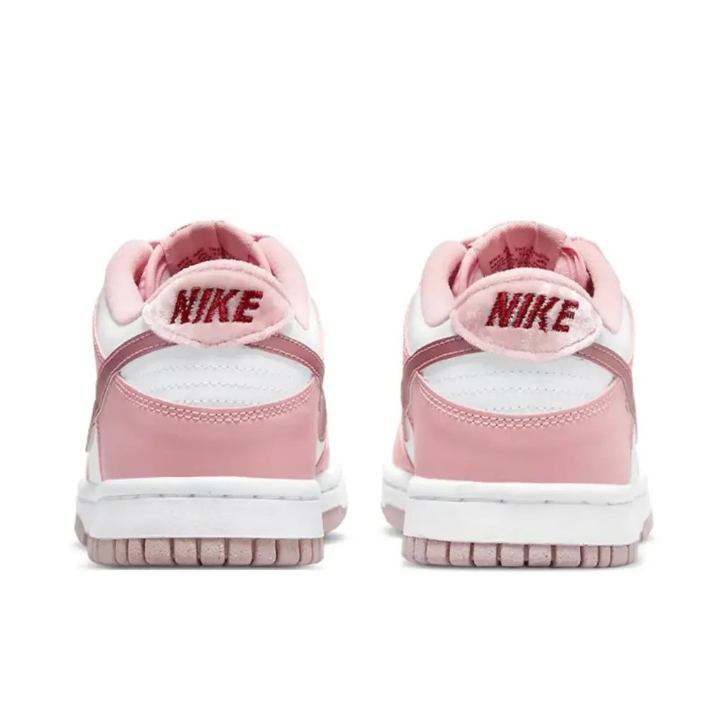 DO6485 600-Women's  Dunk Low Pink Velvet Sneakers